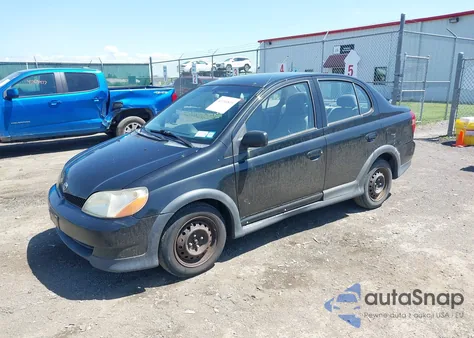2000 Toyota Echo from USA, damaged, VIN JTDBT123XY5020929